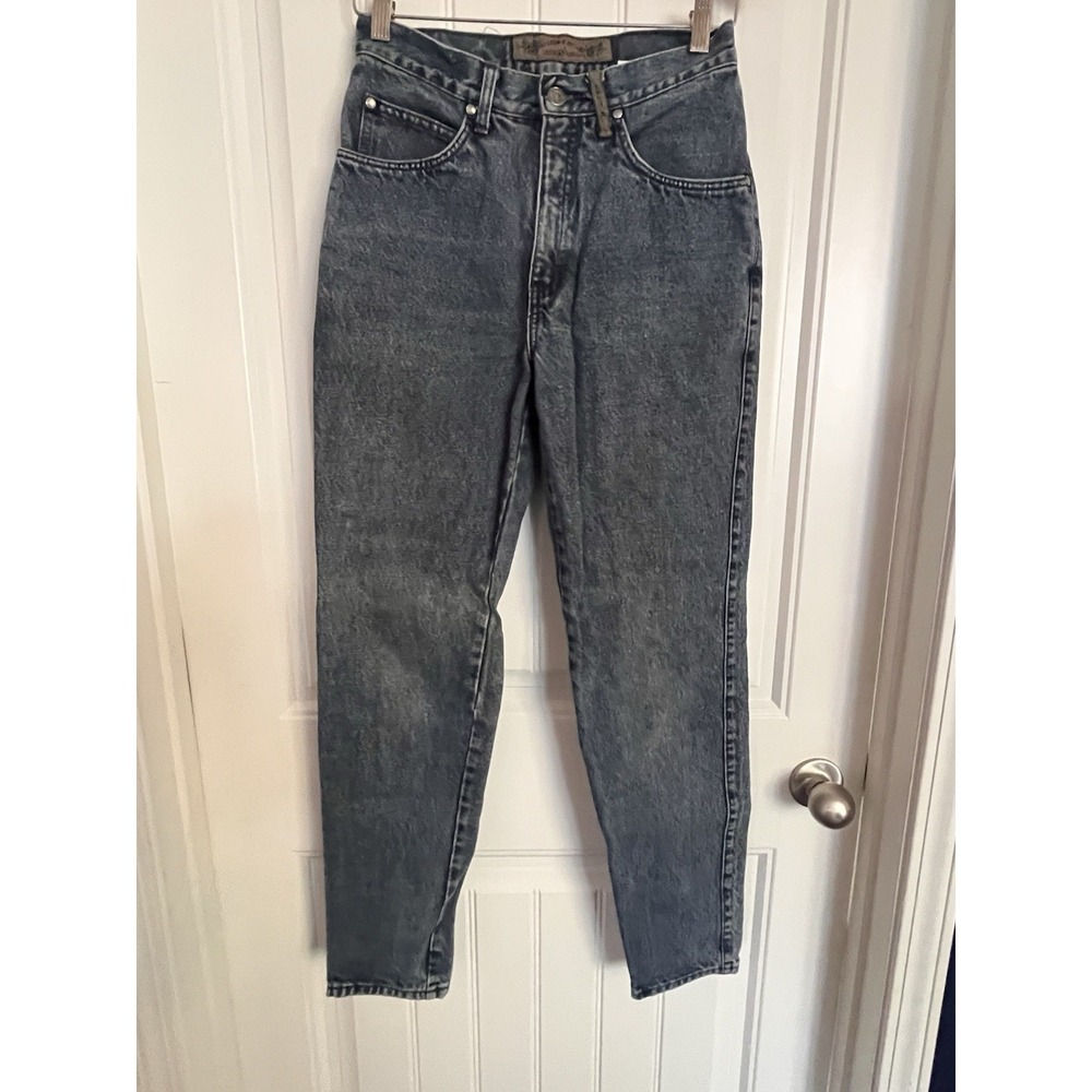 Levi's 900 series silver tab  high rise relaxed fit stonewash jeans 27x30 Size 7